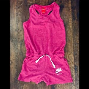 Pink Nike Romper